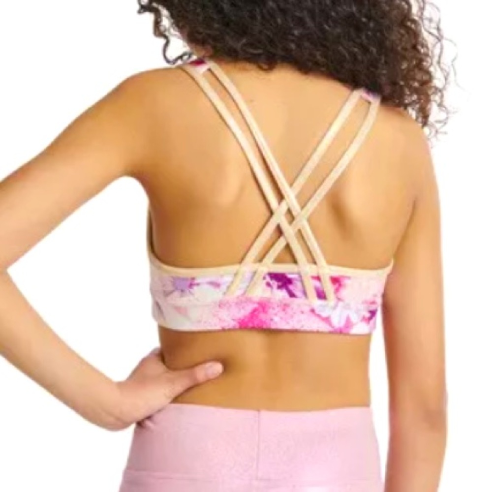 JUSTICE SPORT BRA (GIRL) REVERSIBLE - NWT - Picture 12 of 13
